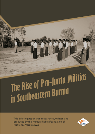 The rise of pro-junta militias in southeastern Burma