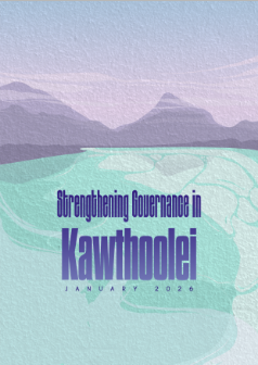 Strengthening governance in Kawthoolei: January 2026
